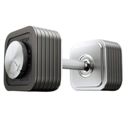 Adjustable Iron Dumbbell with Chrome Handles